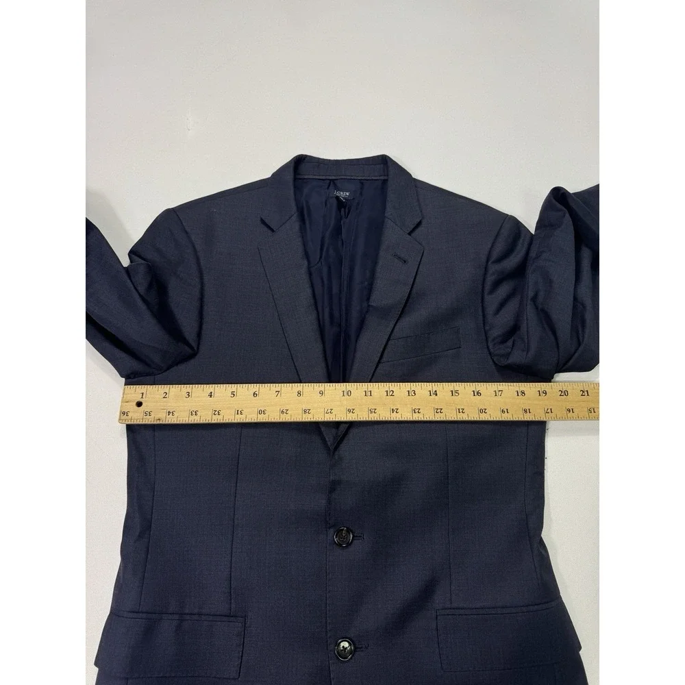 J Crew Ludlow Blazer Mens 38R Grey Tollegno 1900 Italian Wool Sport Coat J3272
